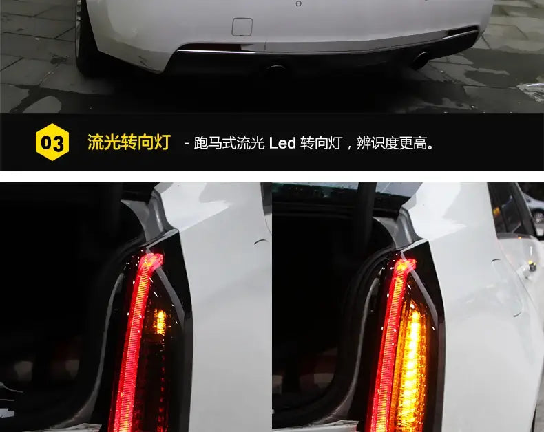 Cadillac ATS Tail Lights 2016-2019 ATS L LED Tail Light Rear