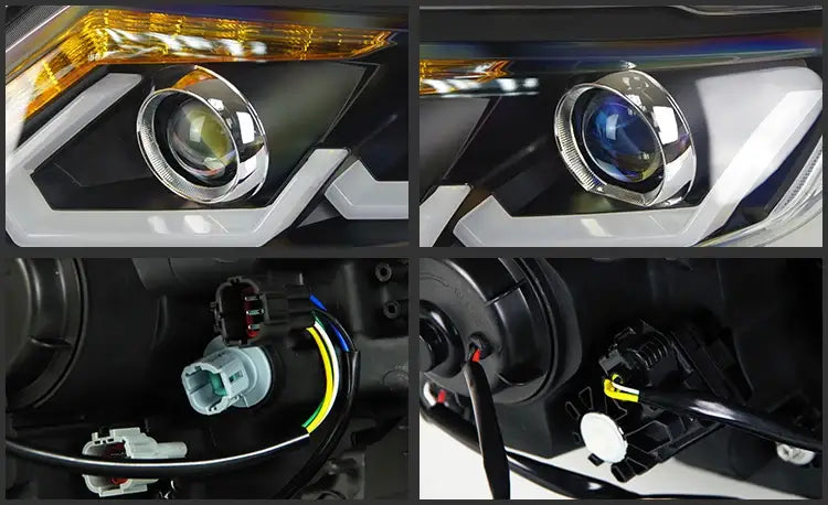 Nissan X-Trail Headlights 2014-2016 Rogue LED Headlight DRL