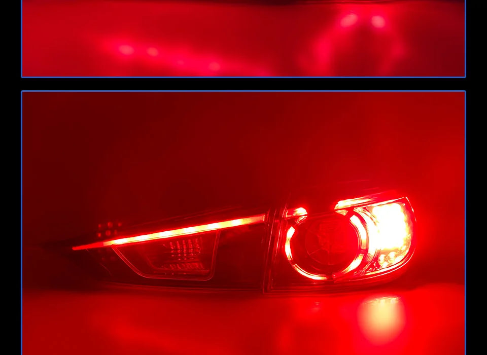 Mazda 3 Tail Lights 2014-2018 Mazda3 Axela Sedan LED Tail