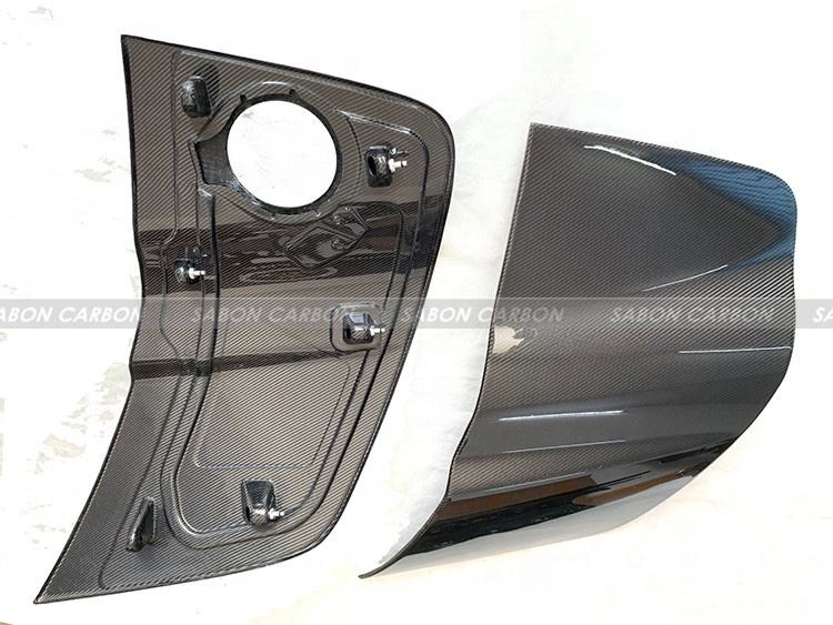 Gen.1 R8 Carbon Fiber Side Door Panel Scoop OEM Style for Audi R8 09-15