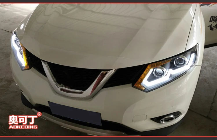 Nissan X-Trail Headlights 2014-2016 Rogue LED Headlight DRL