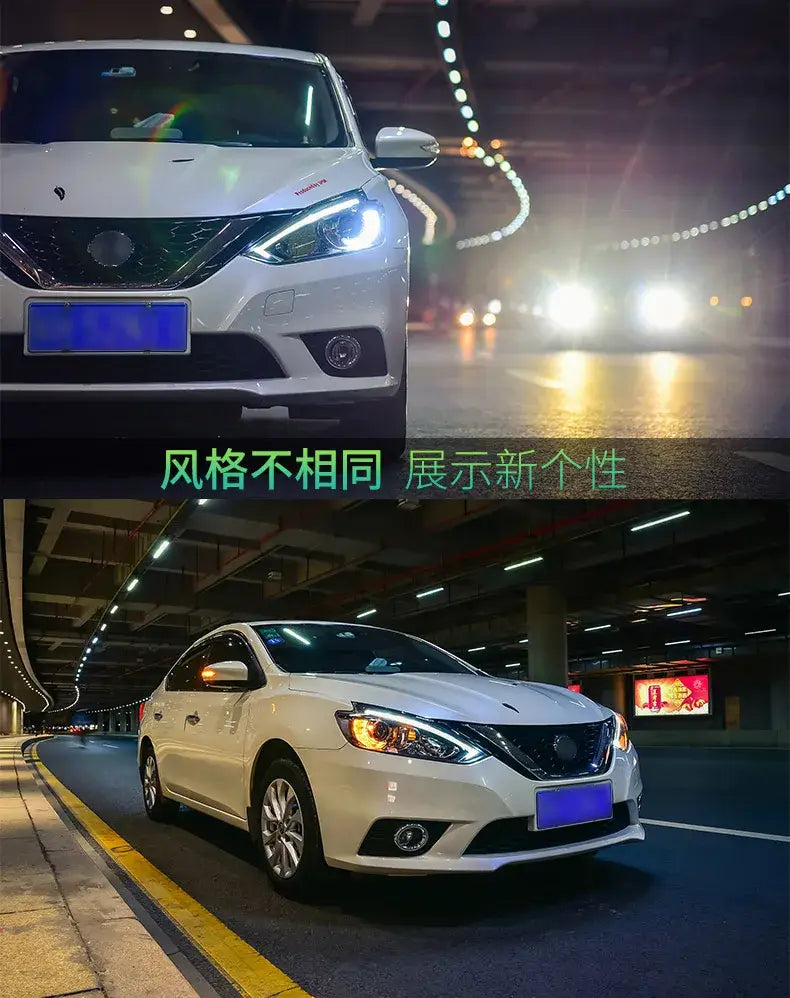 Car Styling Headlights for Nissan Sylphy Sentra LED