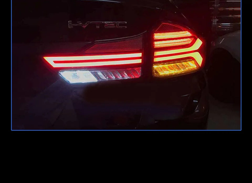 Honda City Tail Light 2014-2019 City LED Tail lamp light LED