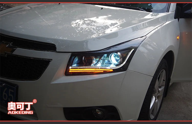 Car Styling Head lamp light for Chevrolet Cruze Headlight