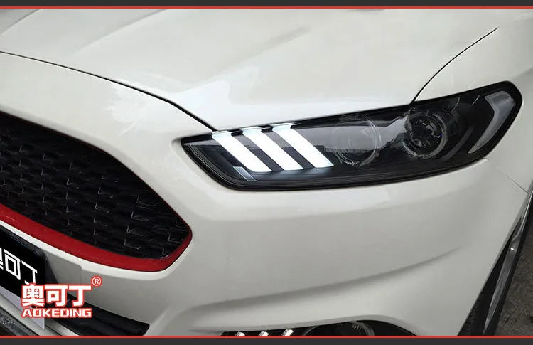 Ford Fusion Headlight 2013-2017 Mondeo DRL Mustang Design