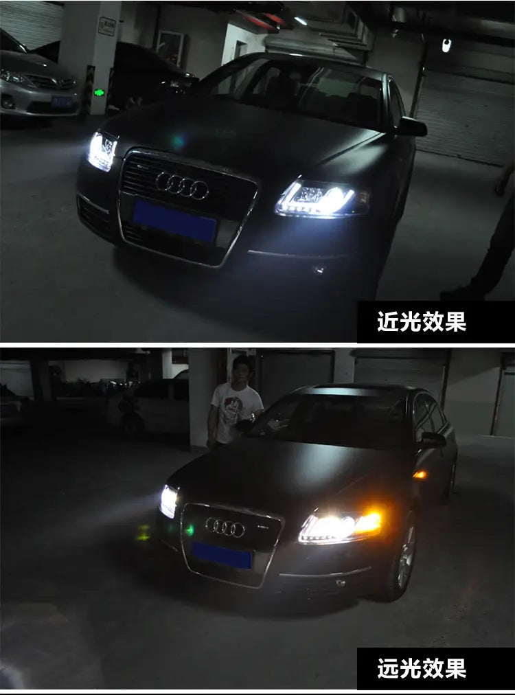 A6 Headlights 2005-2011 A6 C5 C6 Taiwan Sonar LED Headlight