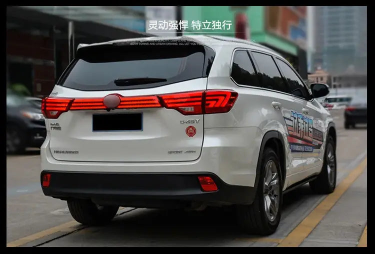 Toyota Highlander Tail Lights 2015-2017 New Kluger LED Tail