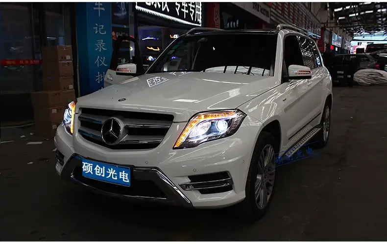 Car Styling Head lamp light for GLK260 Headlights 2012-2015