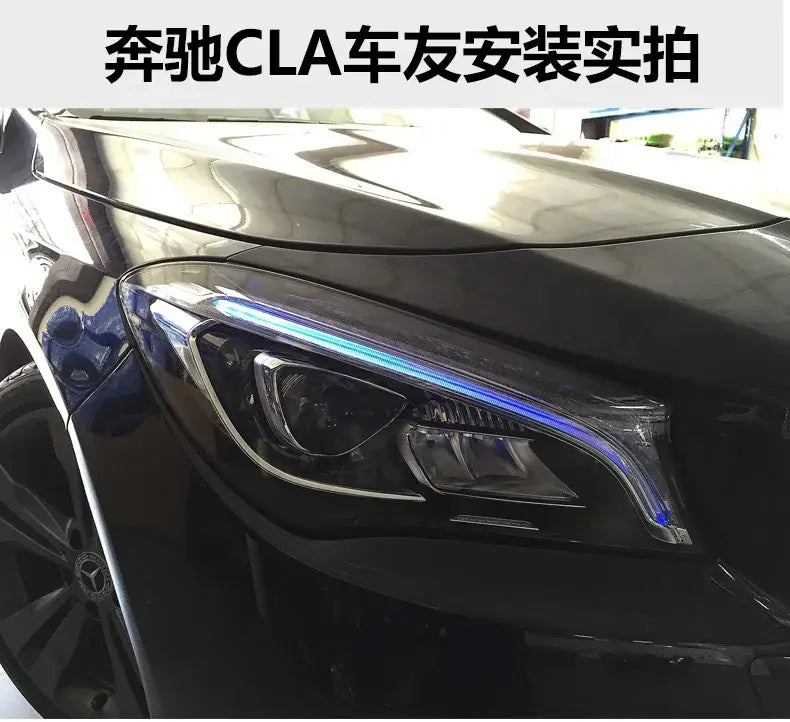 Car Styling Head lamp light for W117 CLA200 Headlights