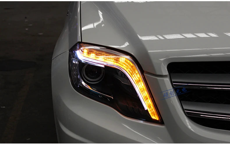 Car Styling Head lamp light for GLK260 Headlights 2012-2015