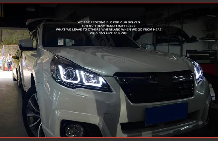 Car Styling Head lamp light for Subaru Legacy Headlights