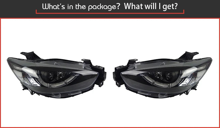 Car Styling Head lamp light for Mazda CX-5 Headlights