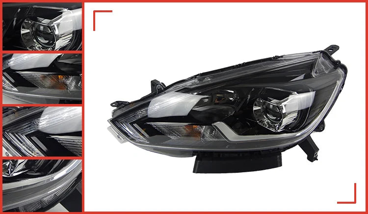 Nissan Sylphy Headlights 2016 New Sentra LED Headlight DRL