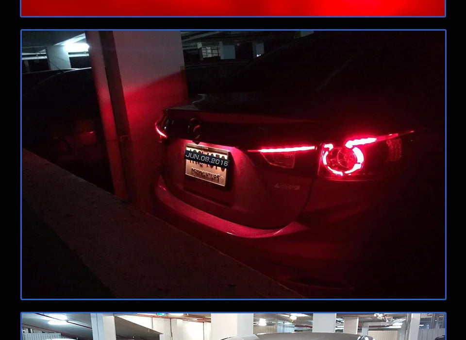 Mazda 3 Tail Lights 2014-2018 Mazda3 Axela Sedan LED Tail