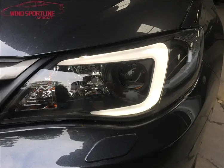 Car Styling Head lamp light for Subaru WRX Headlight