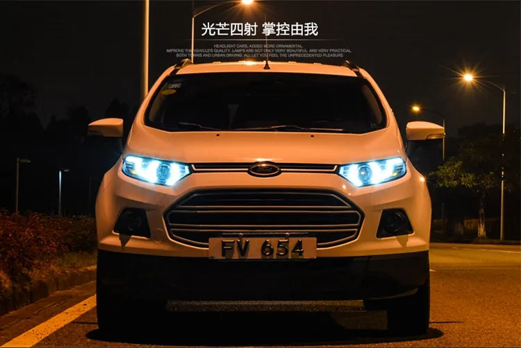 Ford Ecosport Headlight 2014 Brand Sonar LED Headlight DRL