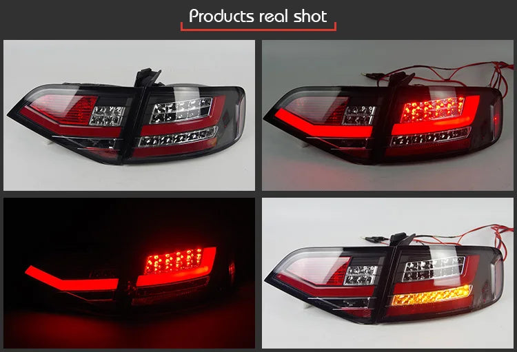 A4 B8 Tail Lights 2009-2012 A4L LED Tail lamp light LED DRL