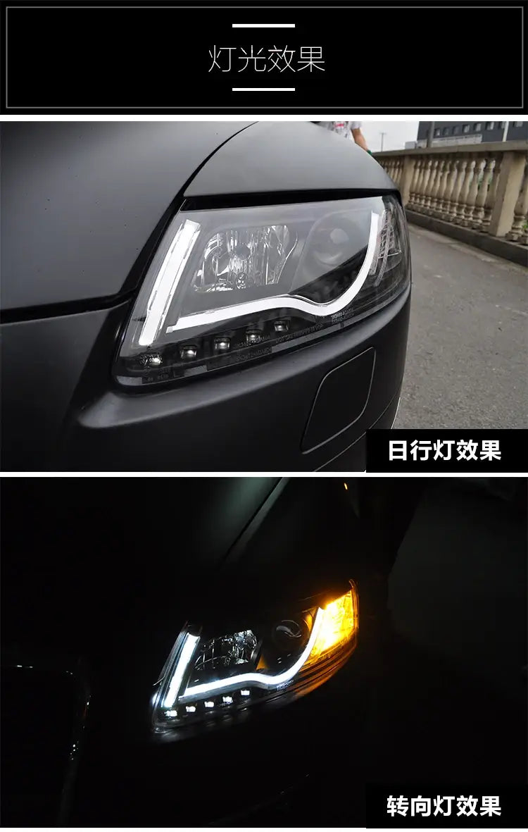 A6 Headlights 2005-2011 A6 C5 C6 Taiwan Sonar LED Headlight