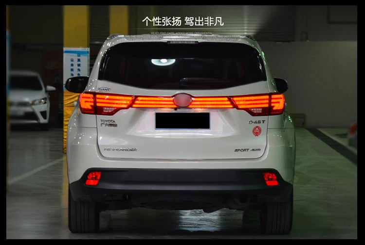 Toyota Highlander Tail Lights 2015-2017 New Kluger LED Tail