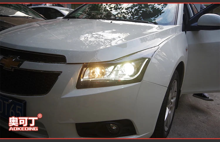 Car Styling Head lamp light for Chevrolet Cruze Headlight