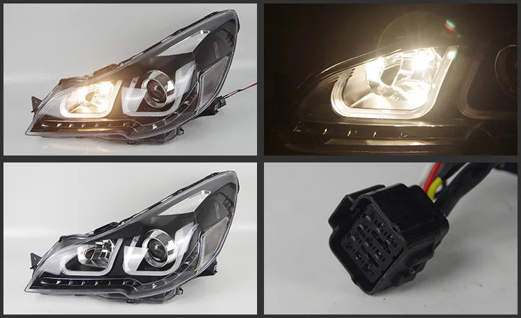 Car Styling Head lamp light for Subaru Legacy Headlights