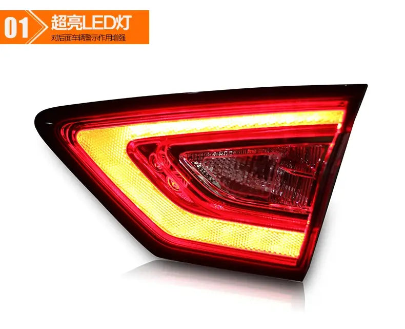 Ford Fusion Tail Lights 2013-2016 Mondeo LED Tail lamp light