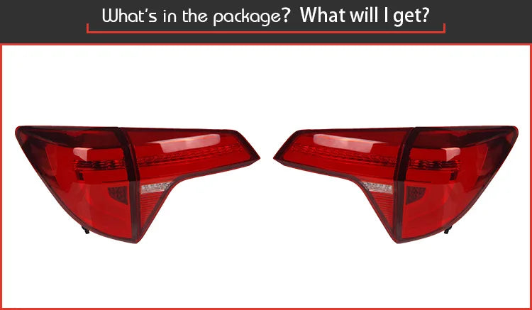 HRV Tail Lights HR-V Vezel LED Tail Light Lexus-Style Rear