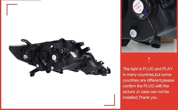 Toyota Prado LC150 2013-2017 LED Headlight LED DRL Hid