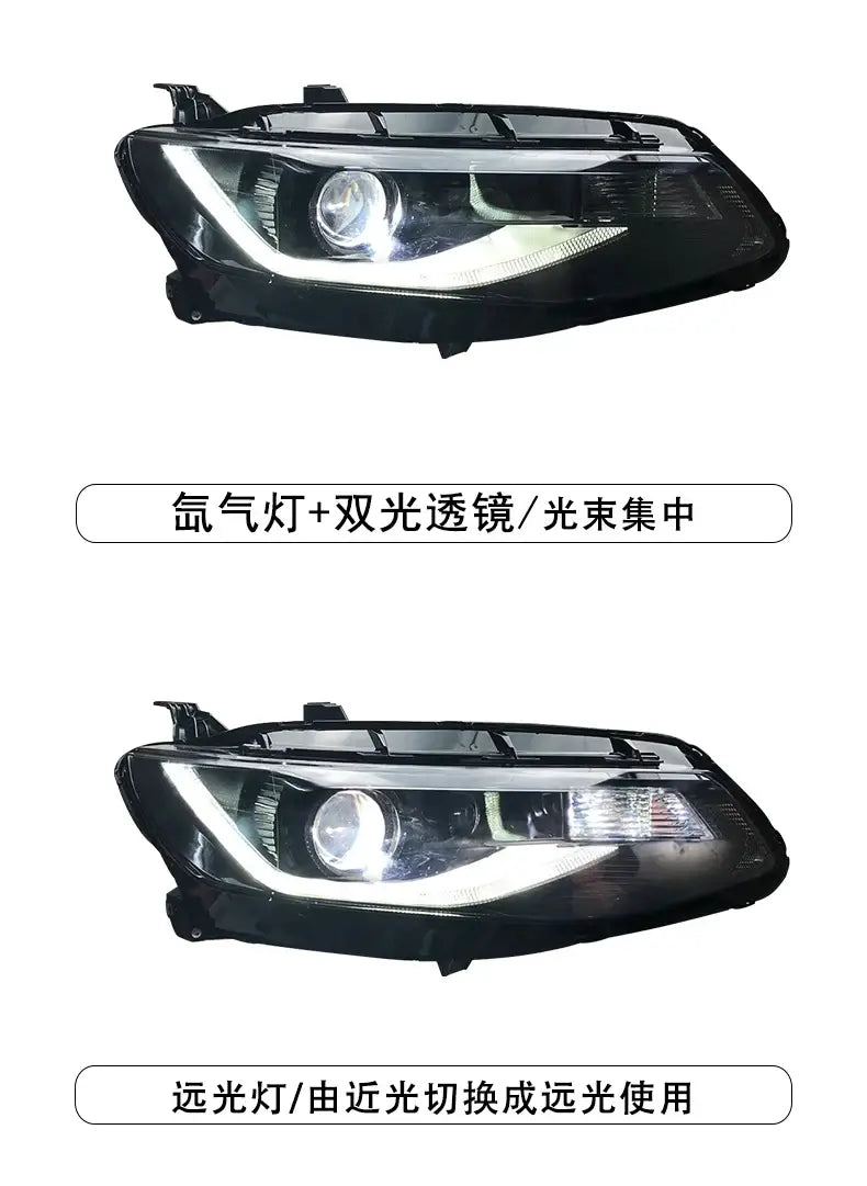 Car Styling Head lamp light for Chevrolet Malibu XL LED