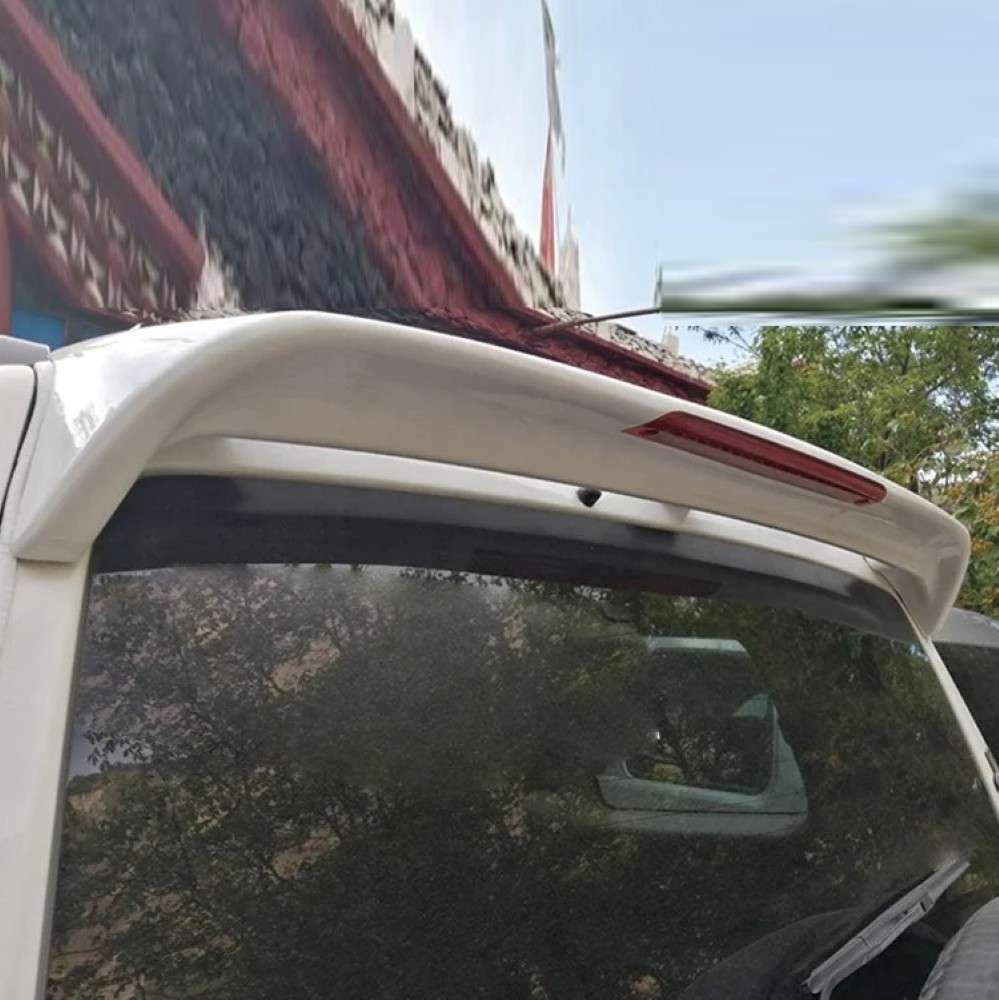 Car Craft Compatible With Mitsubishi Pajero V93 V97 V73 1996-2022 Rear Trunk Wing Boot Spoiler Lip Splitter Skirt Ar-mitsubishi-011 Cf Carbon Fiber Look