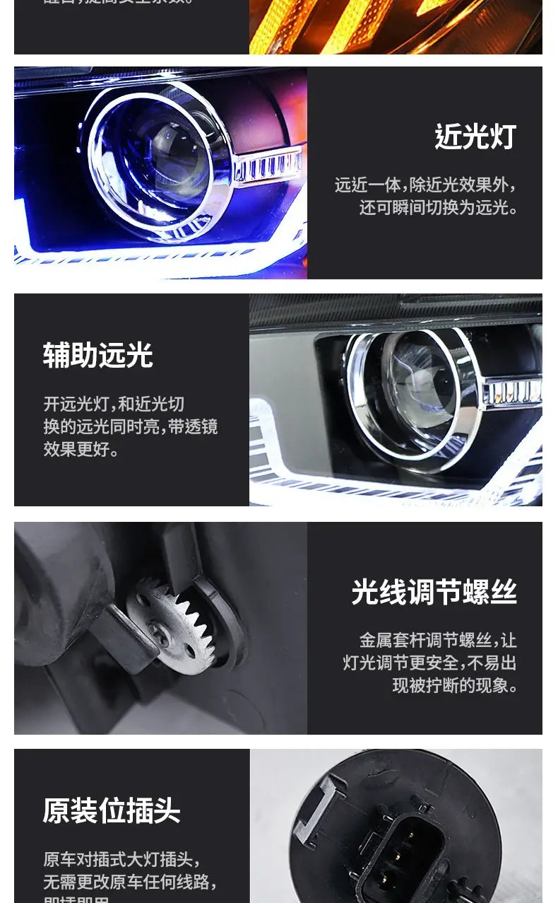 Honda Civic Headlights 2016-2019 Civic X LED Headlight LED