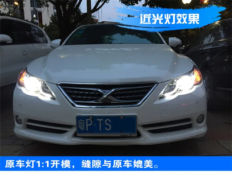 Car Styling Head lamp light for Toyota Mark X Headlights