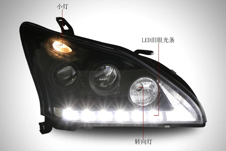 Car Styling Head lamp light for Lexus RX350 Headlights