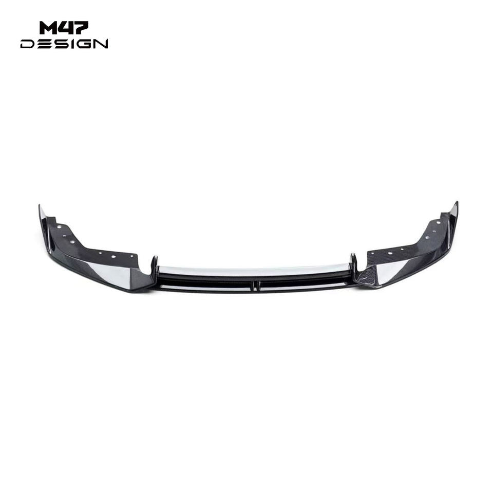 ADRO Style High Quality Dry Carbon Fiber Front Splitter Air Deflector Sport Look for BMW G20LCI 320i 330i Sedan 2023-2026