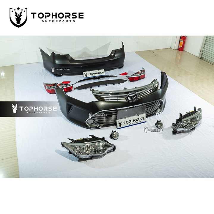 Toyota Camry LE/SE Upgrade Body Kit Bumper Head light Tail light Front Grille 2012-2015