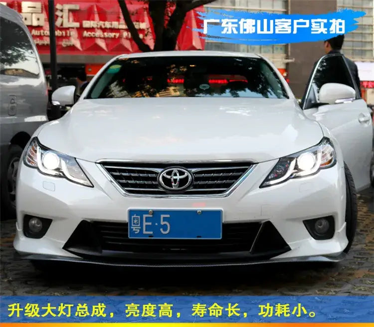 Car Styling Head lamp light for Toyota Mark X Headlights