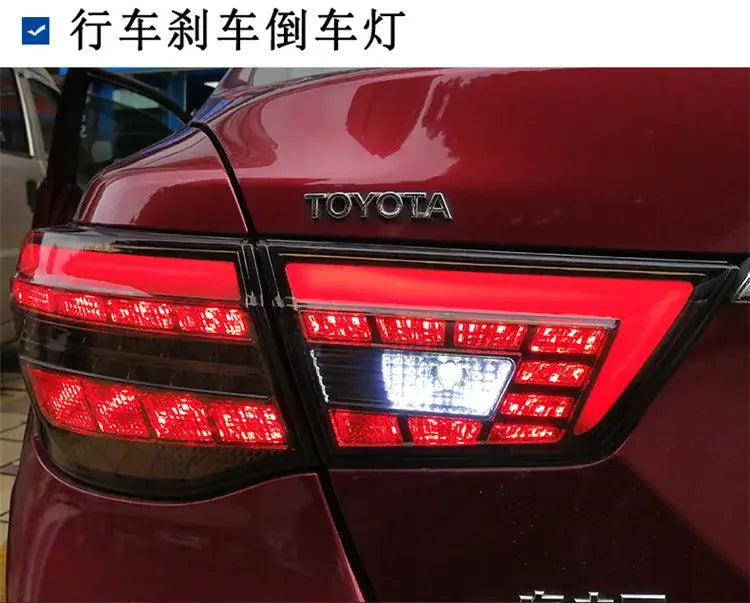 Toyota Mark X Tail Lights 2010-2012 Reiz LED Tail Light DRL