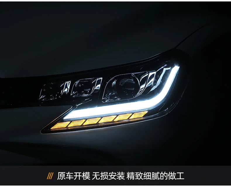 Car Styling Head lamp light for Toyota Mark X Headlights