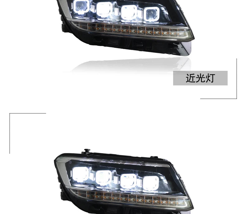 Car Styling Head lamp light for VW Tiguan Headlights