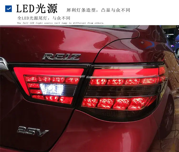 Toyota Mark X Tail Lights 2010-2012 Reiz LED Tail Light DRL