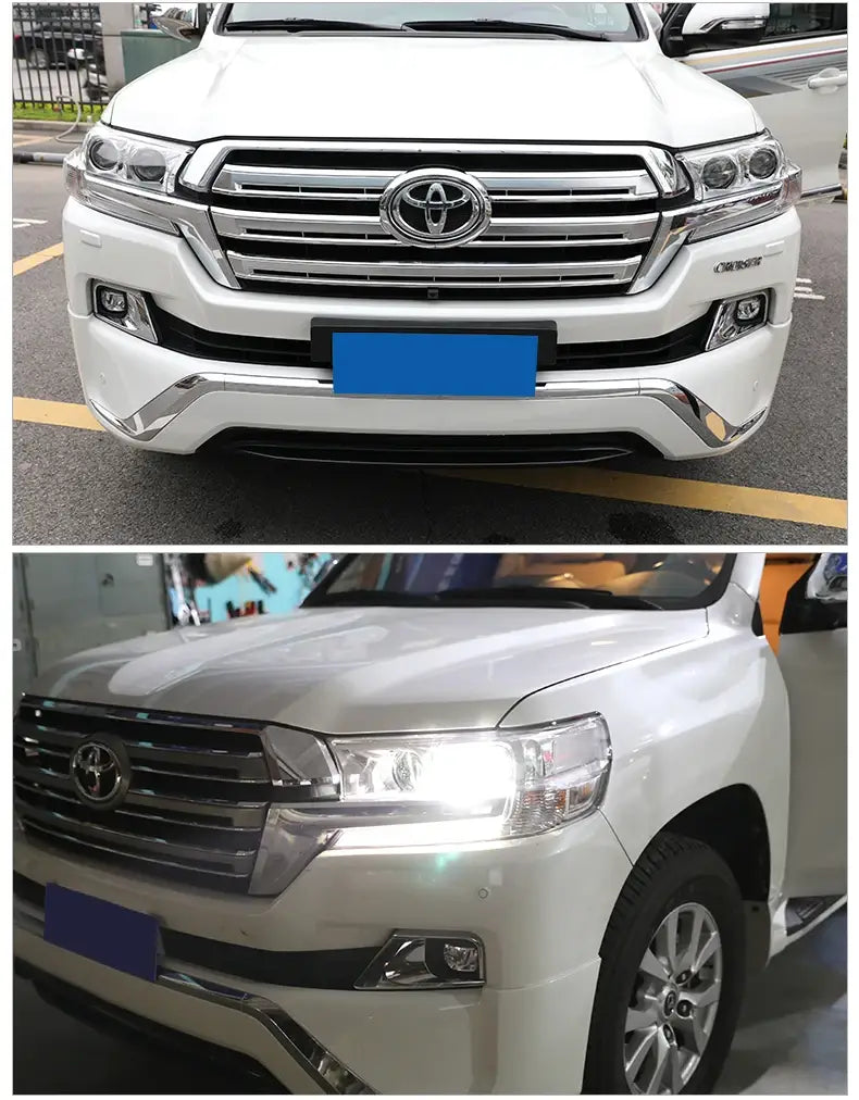 Car Styling Head lamp light for Toyota Land Cruiser