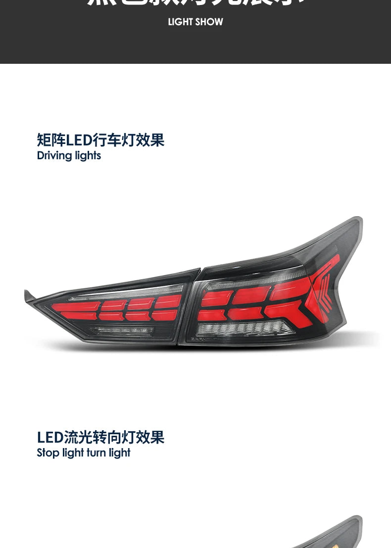 Altima Tail Lights 2018-2021 Teana LED Tail lamp light Led