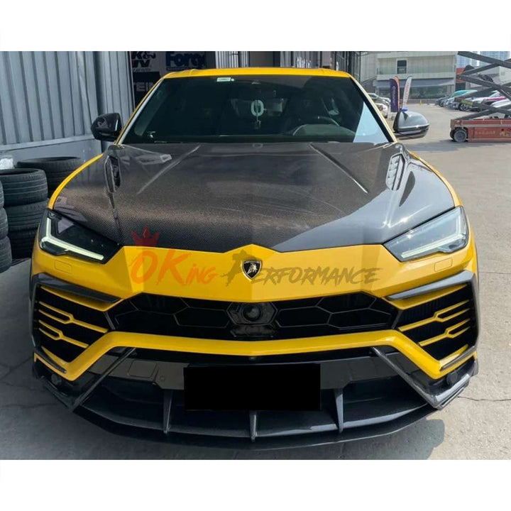 Performante Style Dry Carbon Fiber Hood for Lamborghini URUS Engine Bonnet