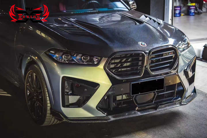 For BMW X5M F95 X6M F96 X5 G05 X6 G06 AE Style Best Price Carbon Fiber Bonnet Hood - CAR CRAFT INDIA