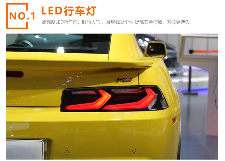 Car Styling Tail lamp light for Camaro Tail Lights 2014-2015