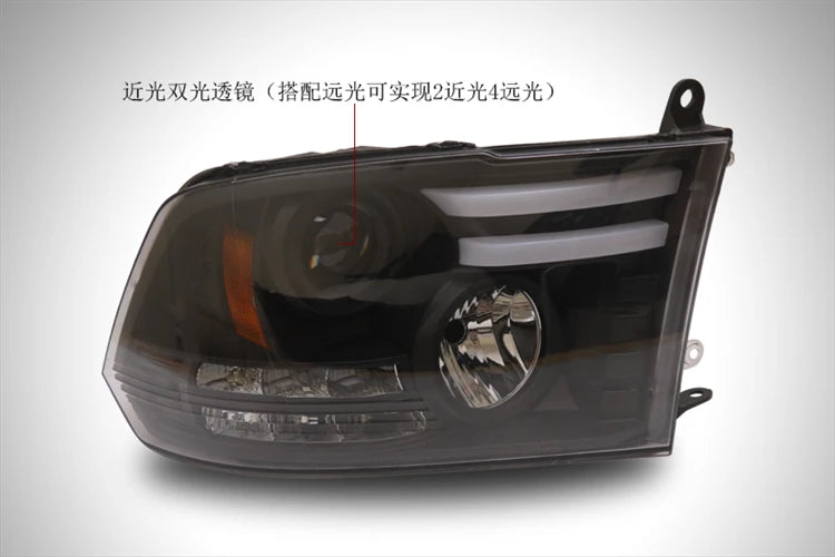 Car Styling Head lamp light for Dodge Ram Headlight