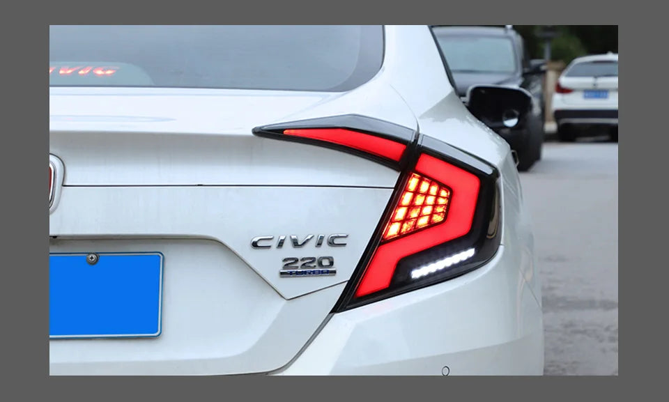 Honda Civic Tail Light 2017-2019 Civic LED Tail Light Rear