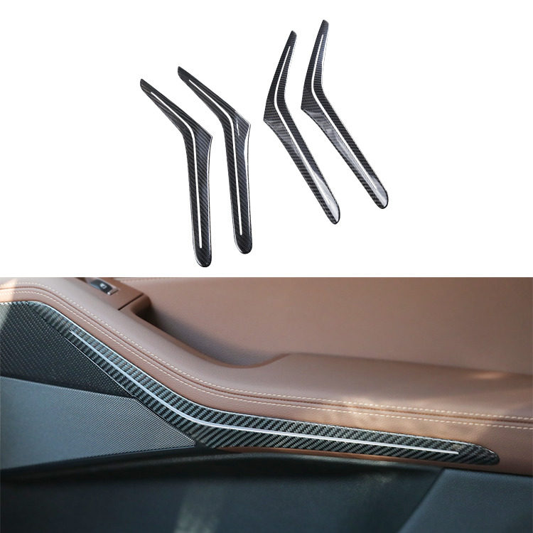 Dry Real Carbon Fiber Interior Trims Dash Cover Center Console Panel for BMW X5 G05 X7 G07 2019up - CAR CRAFT INDIA
