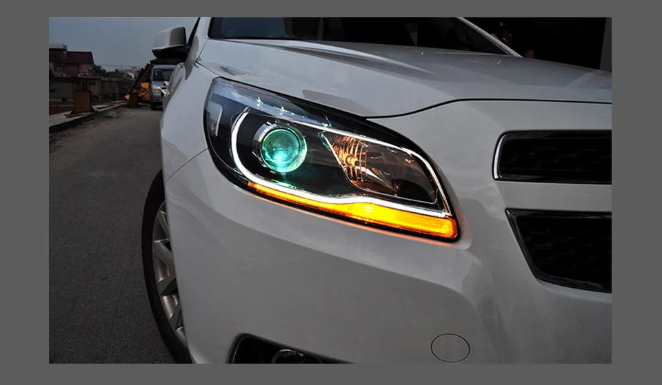 Car Styling Head lamp light for Chevrolet Malibu Headlights