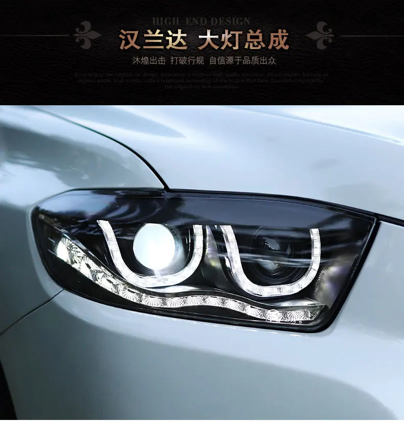 Car Styling Headlamp light for Highlander Headlights